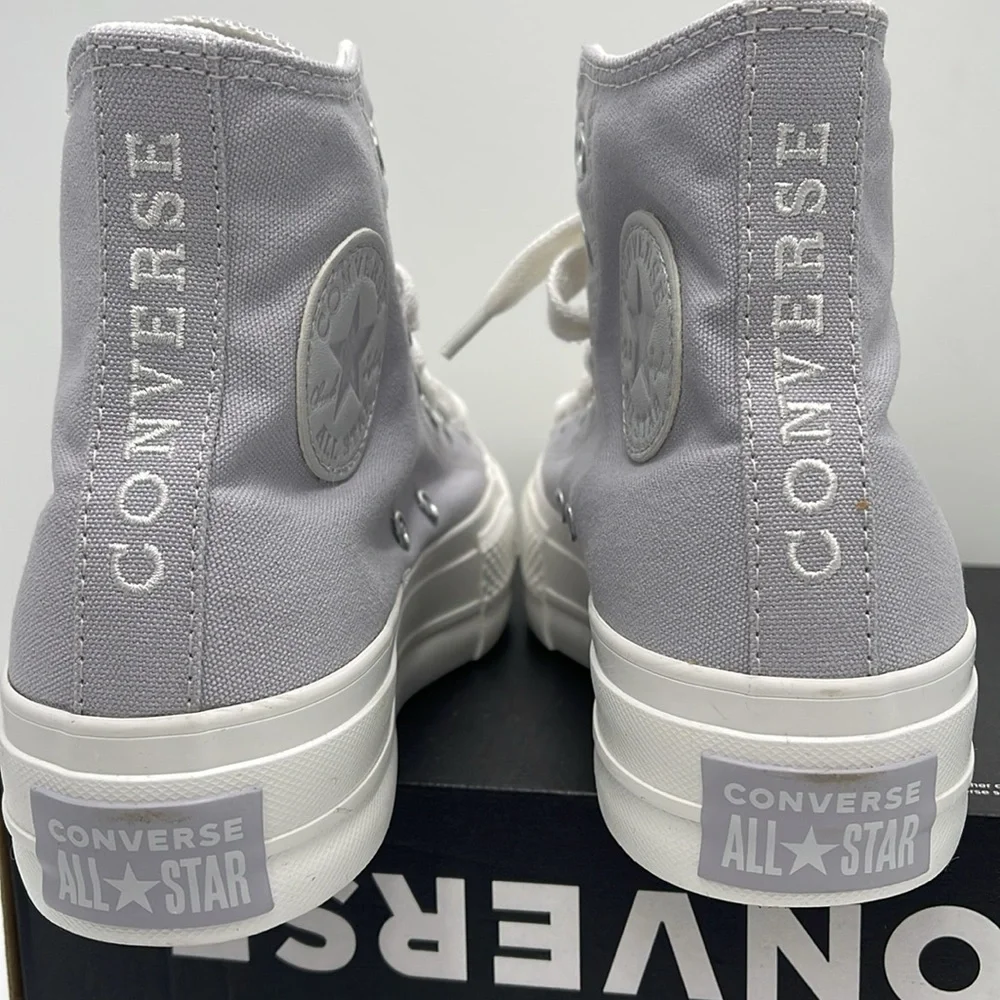 Converse WMNS CTAS LIFT HI GHOST TOWN/VINTAGE WHITE A12216F Platforms Sneakers
